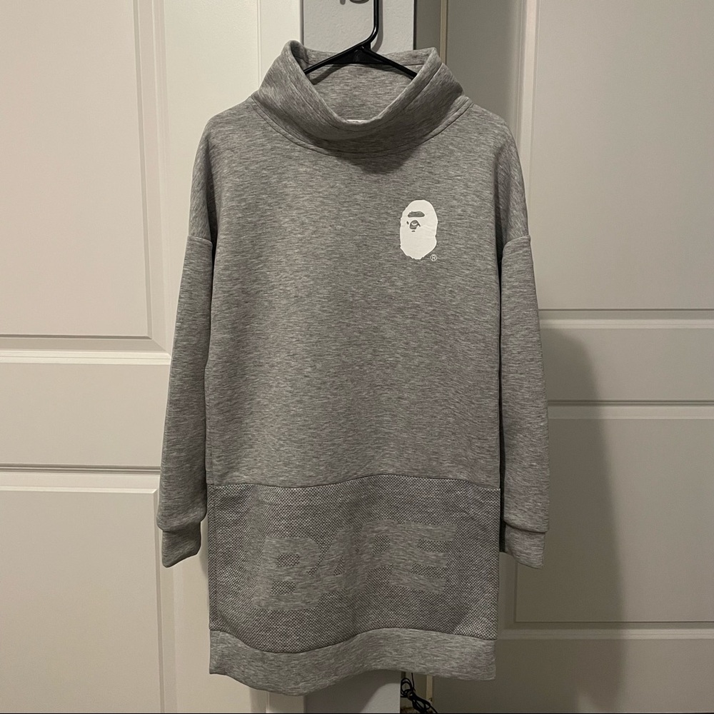 A Bathing Ape Funnelneck Sweater Dress